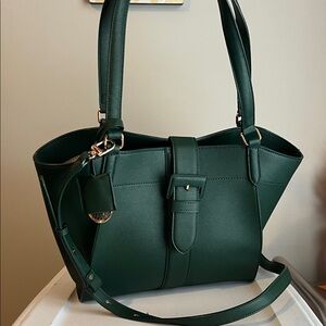 NWOT Anne Klein Emerald Tote